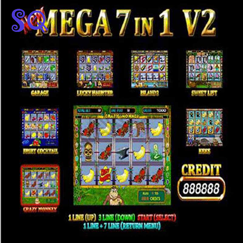 Arcade Ticket Machine - Multi Slot Game Gaming Machine Mega