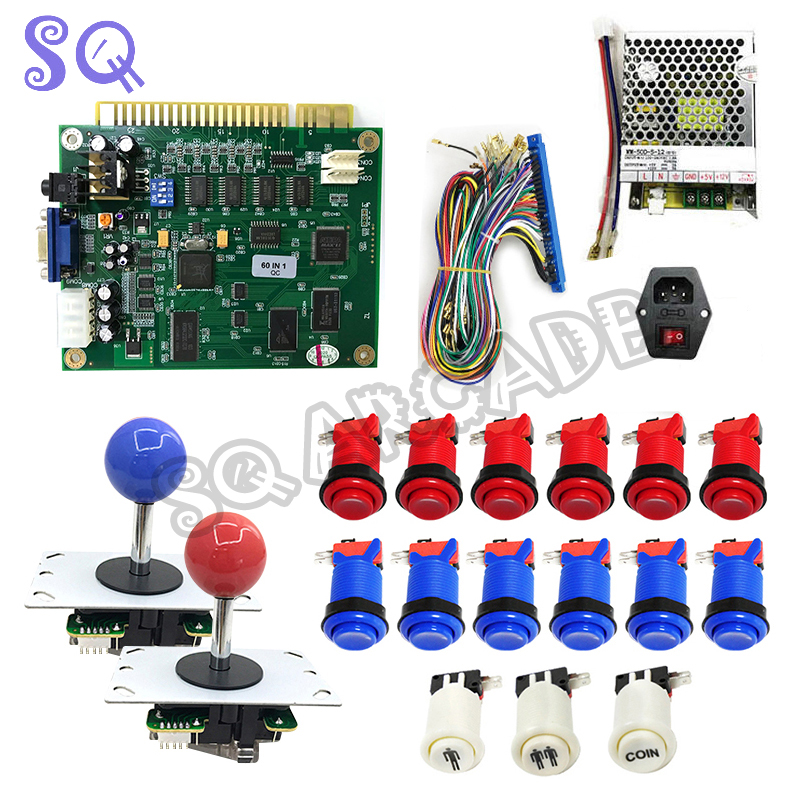 Arcade 60 in 1 Multi Game PCB  - Arcade Button Pcb recension och pris