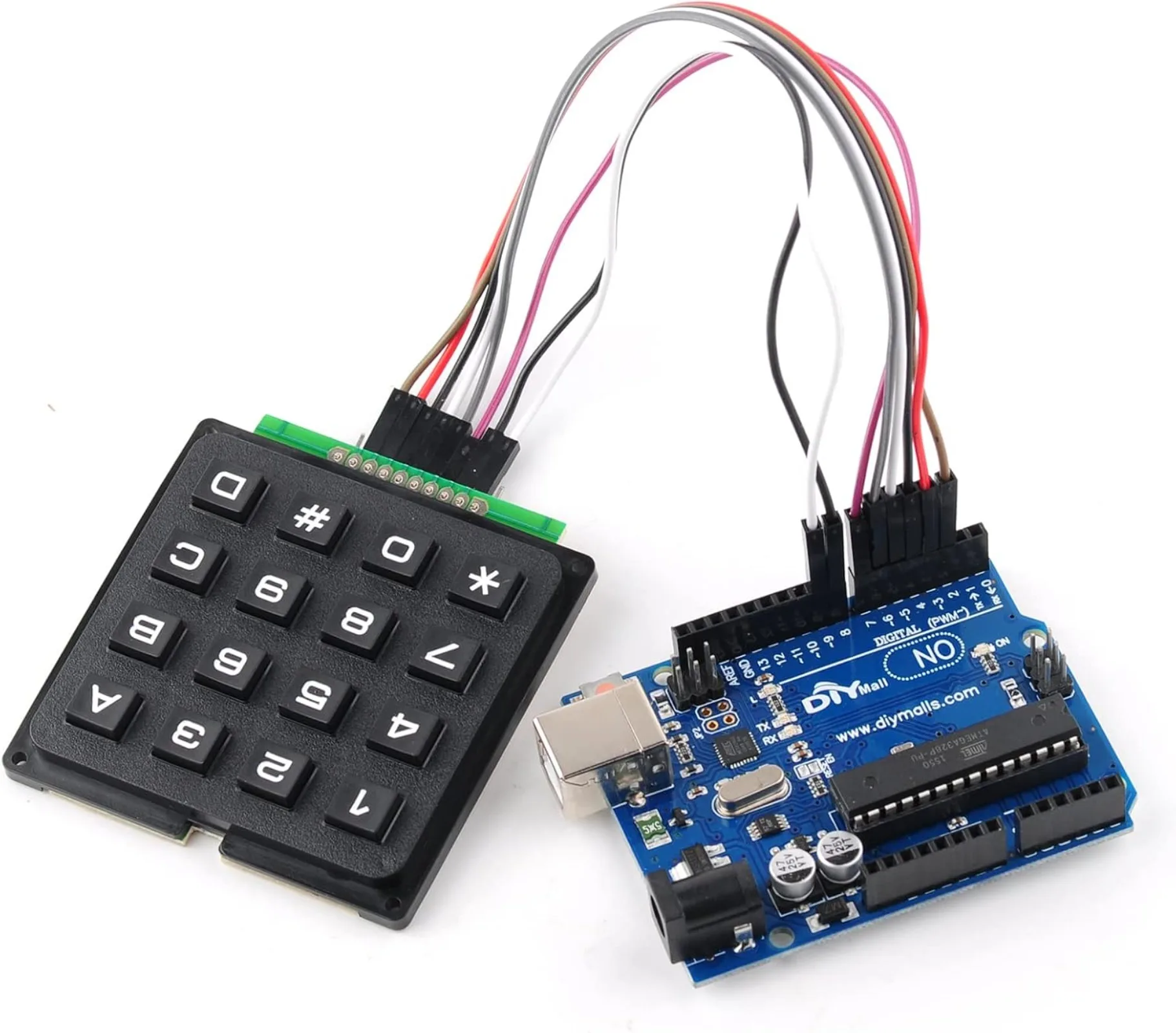4x4 Matrix Membrane Keypad 16  - Arduino Vending Machine Project recension och pris