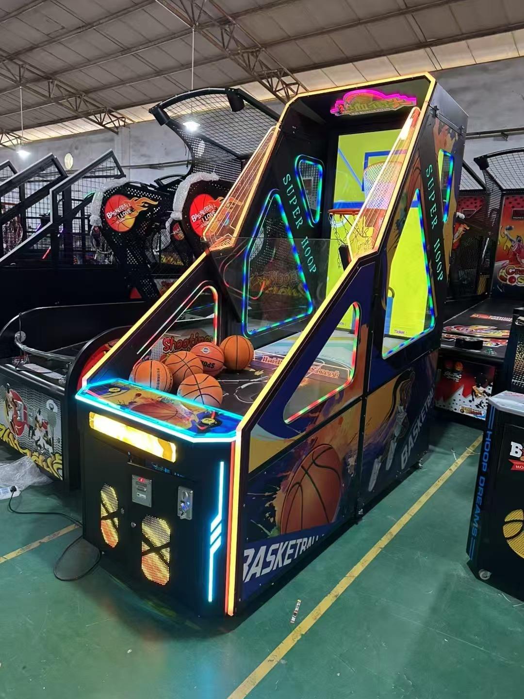 Coin-Operated LED Basketball A - Ticket Redemption Machine recension och pris