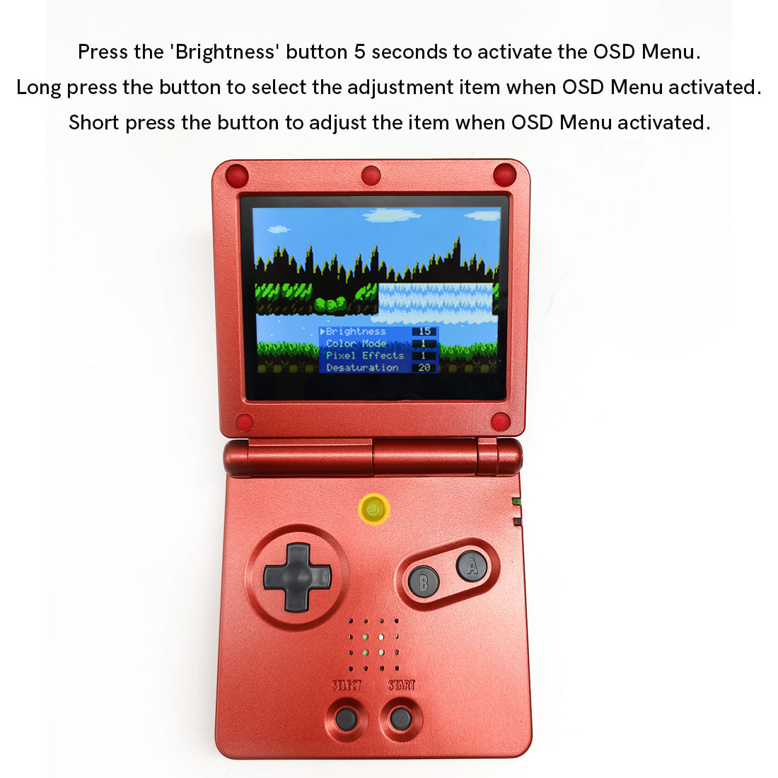 HD 3.0 inch For GBA SP V5  Lam - Lcd Screen Arcade recension och pris