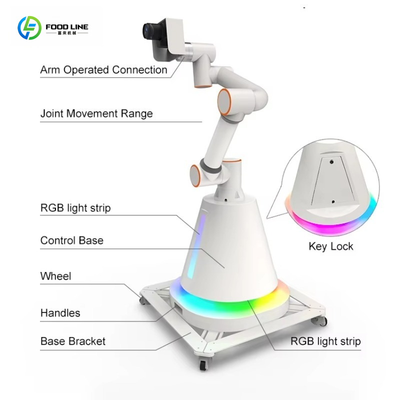 Customized 6 Axis Spin Robotic - Photo Booth Machine recension och pris