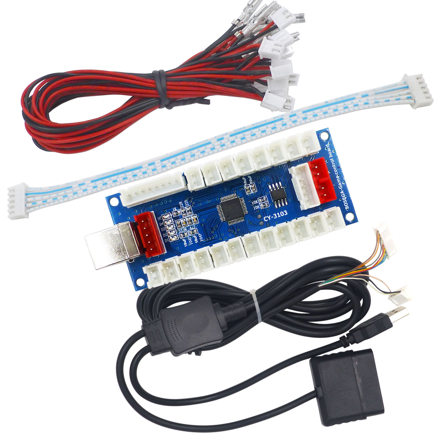 SJ@JX Arcade Controller Zero D - Arcade Button Pcb recension och pris