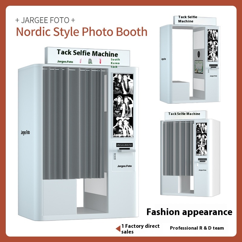 Nordic Style Portable All-in-O - Photo Booth Machine recension och pris