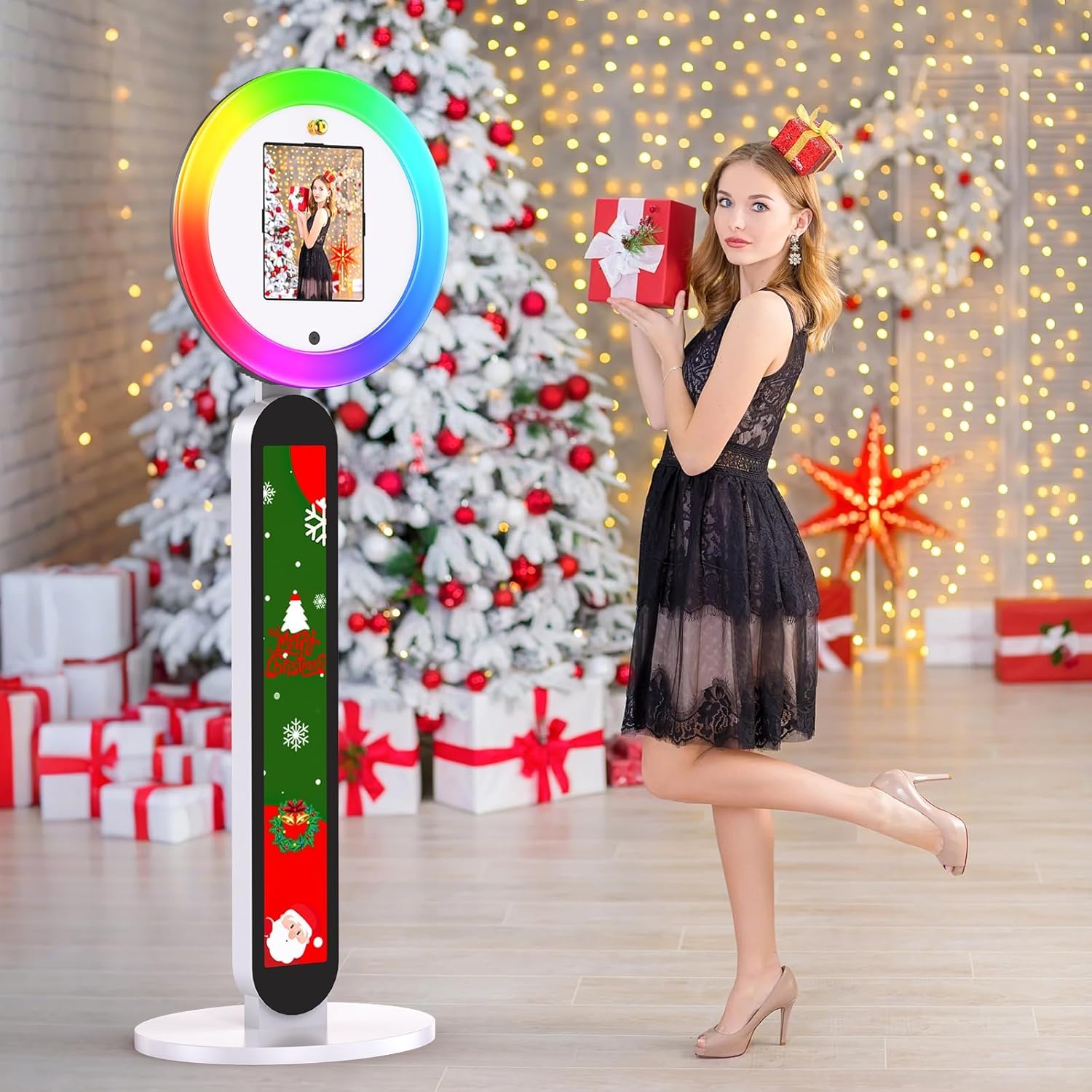 US DE Stock Portable Ipad Phot - Photo Booth Machine recension och pris