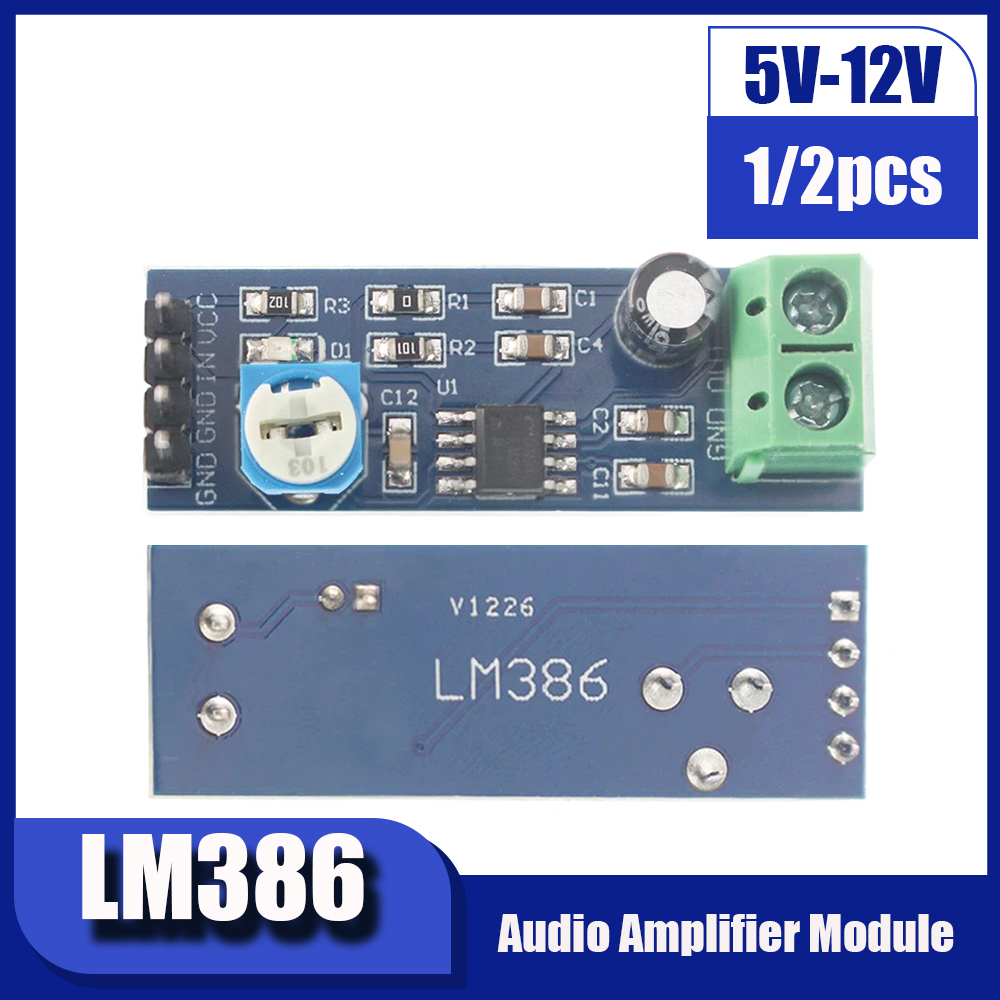 1/2PCS LM386 Audio Power Ampli - Arduino Vending Machine Project recension och pris