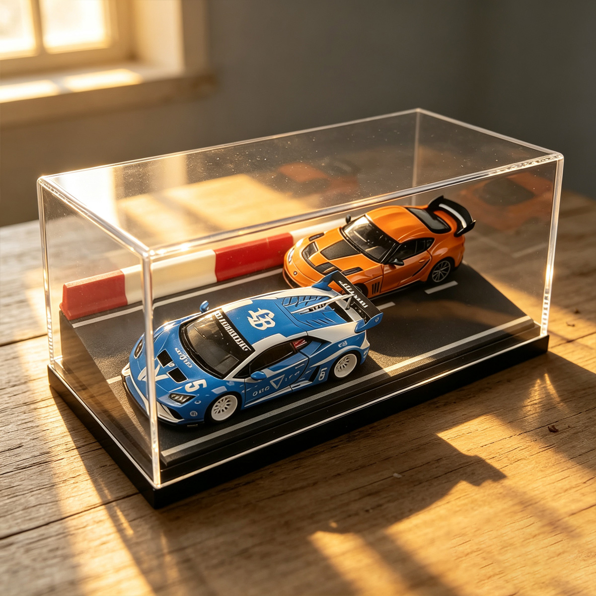 Small Scale Car Model Scene 1  - Racing Arcade Cabinet recension och pris