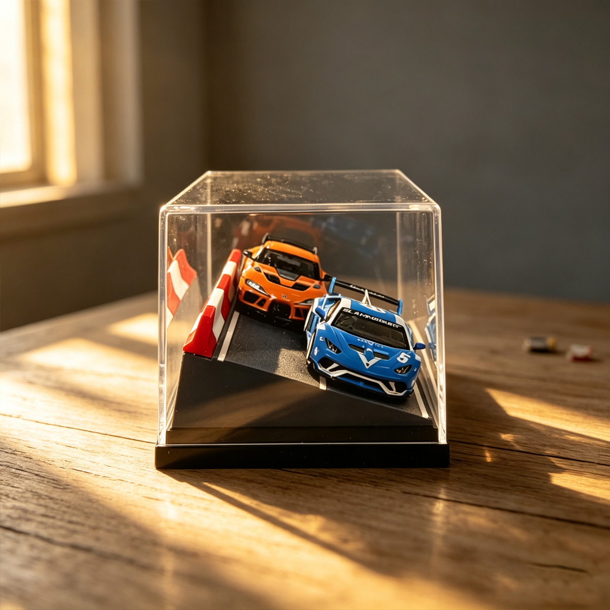 Small Scale Car Model Scene 1  - Racing Arcade Cabinet recension och pris