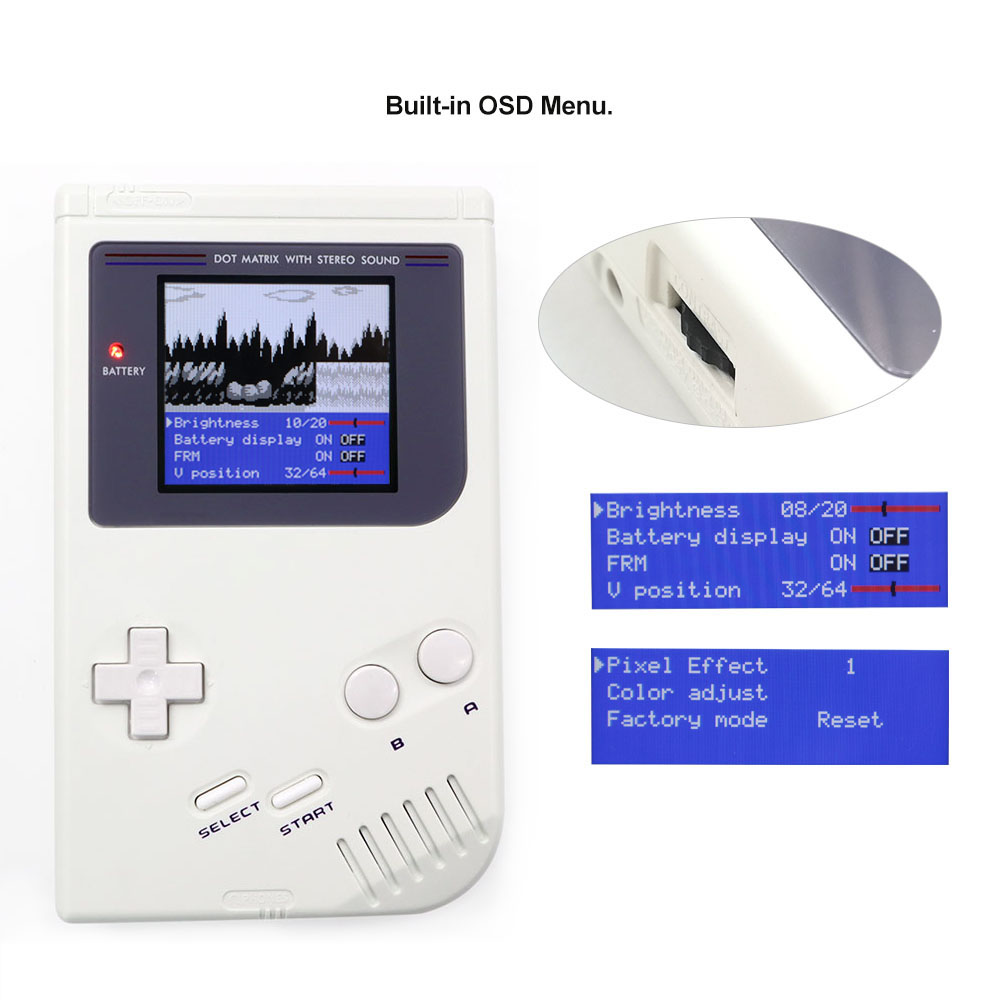 36 Colors Changing Mode RIPS S - Lcd Screen Arcade recension och pris