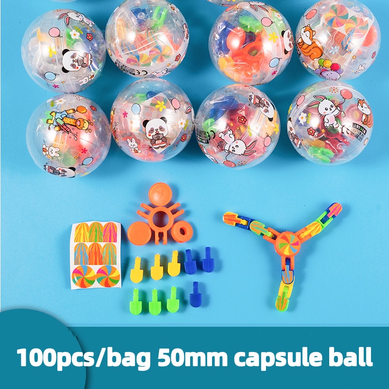 100pcs/bag 50mm capsule ball m - Arcade Style Vending Machine recension och pris