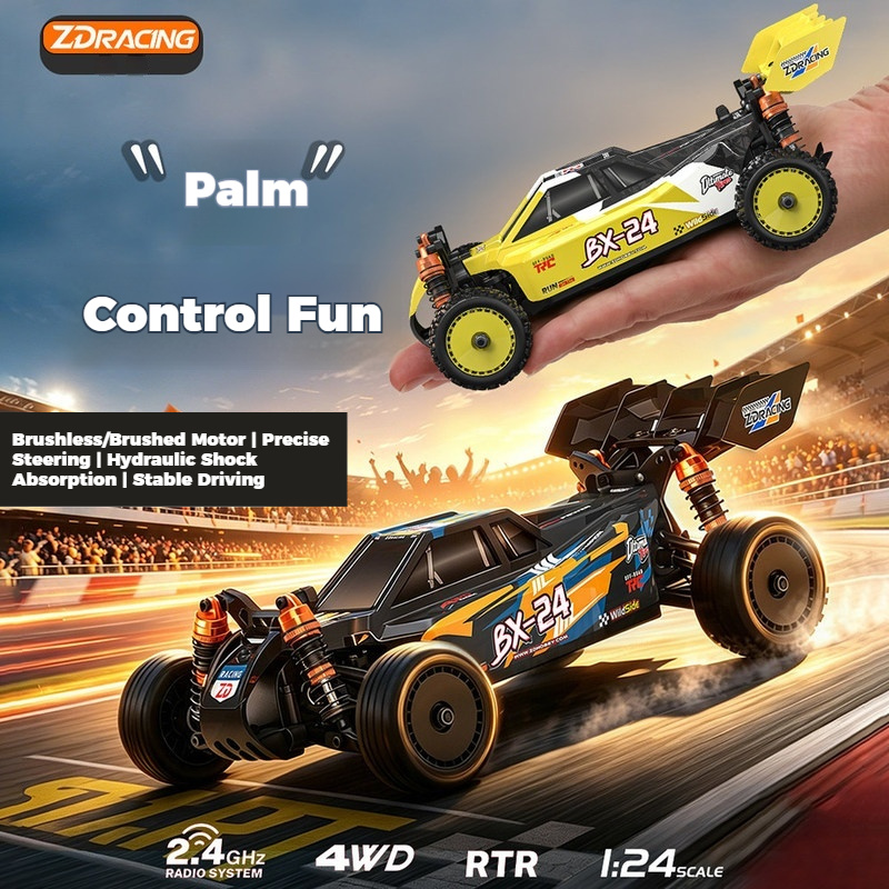 Zd Racing 1/24 Bx 24 4wd Brush - Racing Arcade Cabinet recension och pris