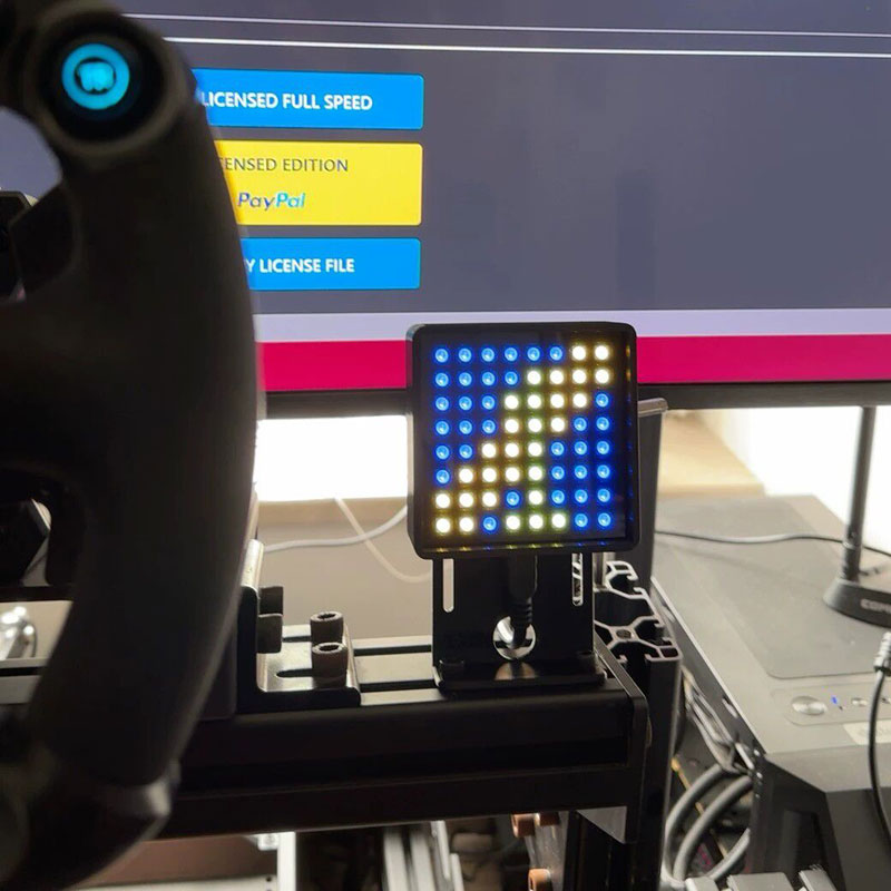 PC Simracing Game Dashboard Fl - Arcade Button Pcb recension och pris