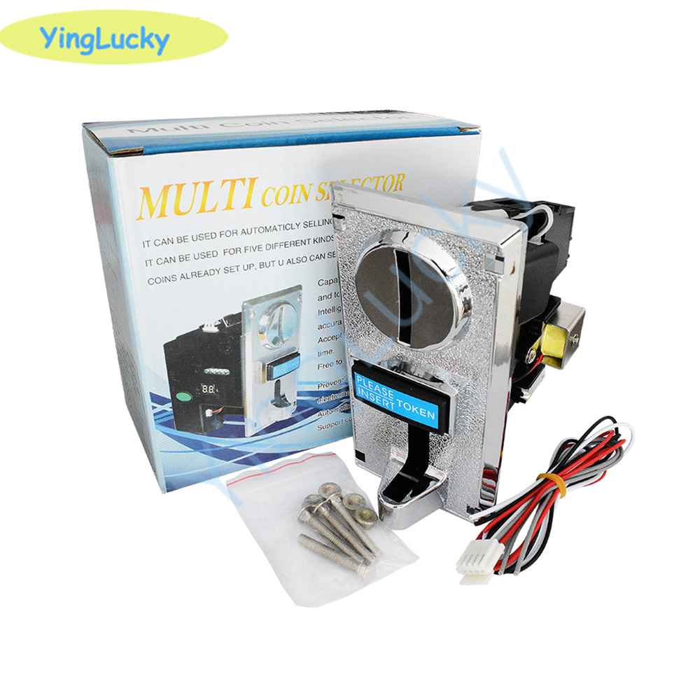 Free Shipping 616 Multi Coin A - Arcade Ticket Machine recension och pris