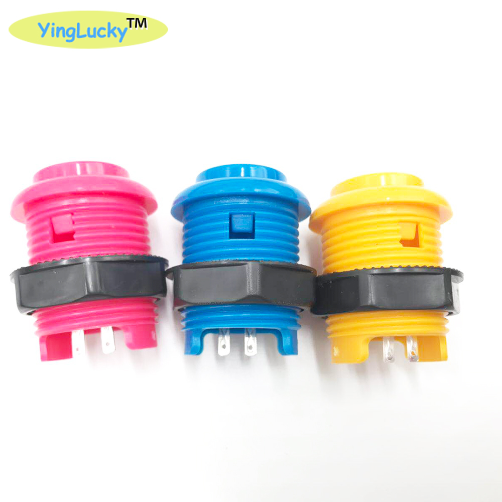 50pcs Arcade Buttons 28mm 24mm - Arcade Ticket Machine recension och pris