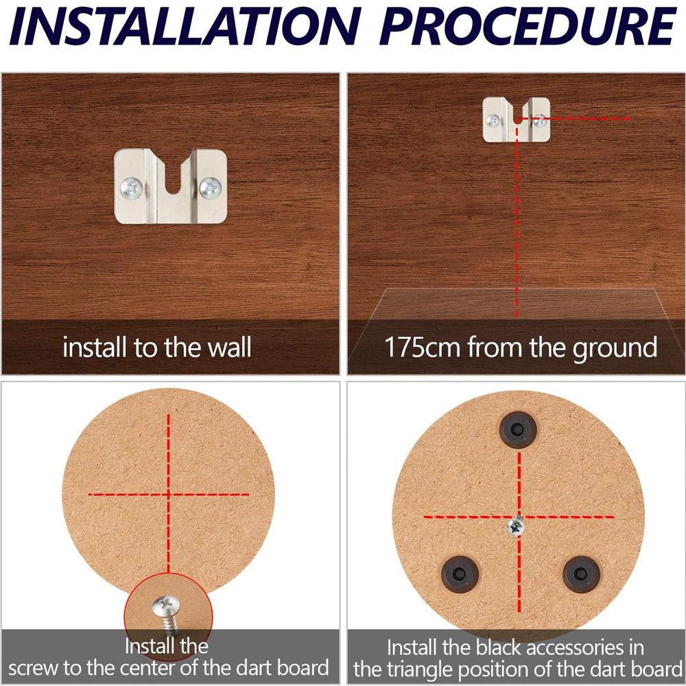 Dartboard Wall Bracket Stainle - Electronic Dartboard Cabinet recension och pris