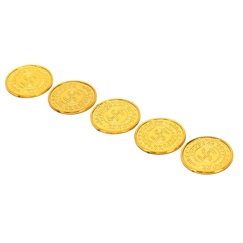 100pcs 3.5cm Retro Pirate Coin - Arcade Game Coin recension och pris