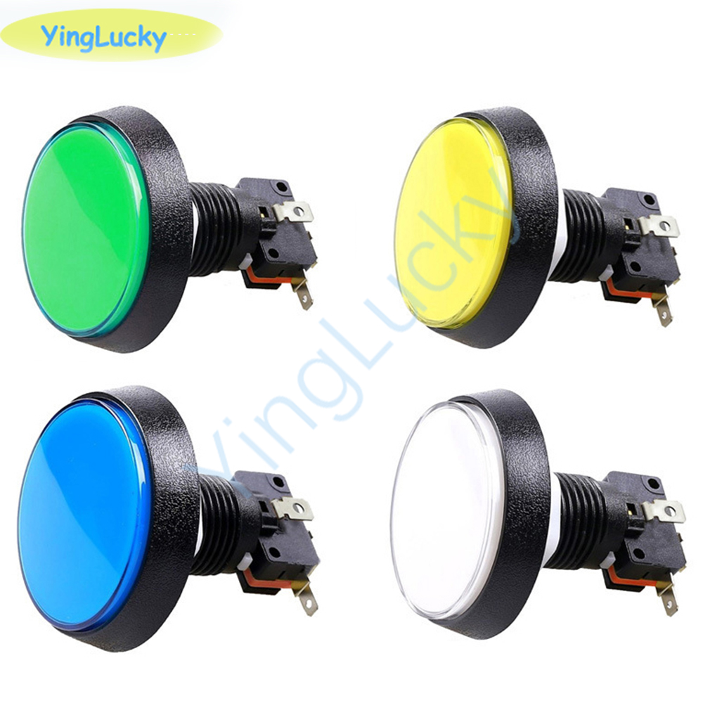 10pcs Arcade Button 60MM  LED  - Coin Acceptor Selector recension och pris