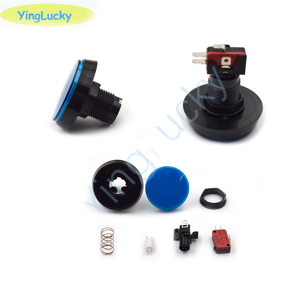 10pcs Arcade Button 60MM  LED  - Coin Acceptor Selector recension och pris