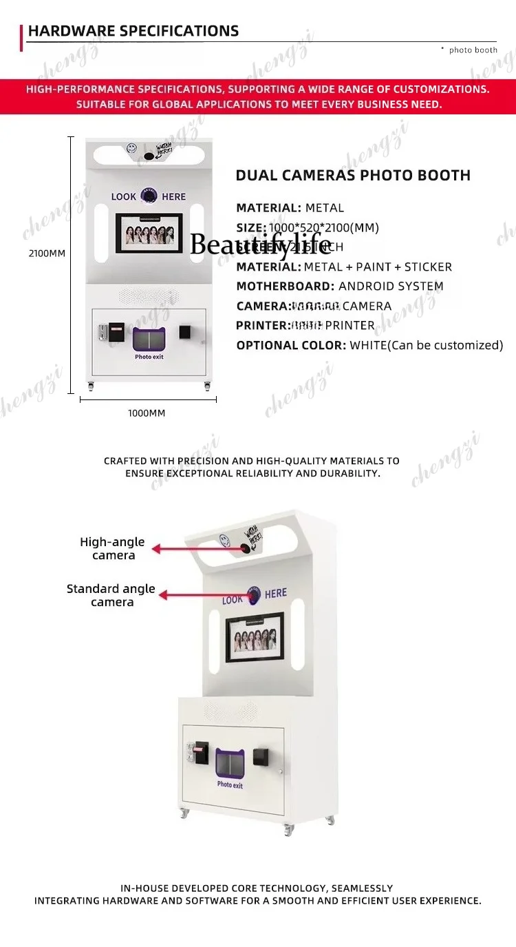 HR  Professional Photo Booth M - Photo Booth Machine recension och pris