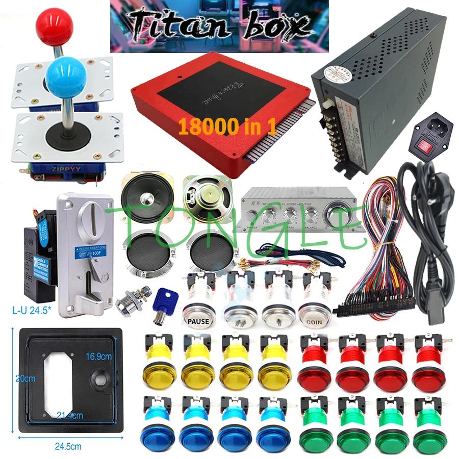 2 Players Titan Box 18000+ in  - Racing Arcade Cabinet recension och pris