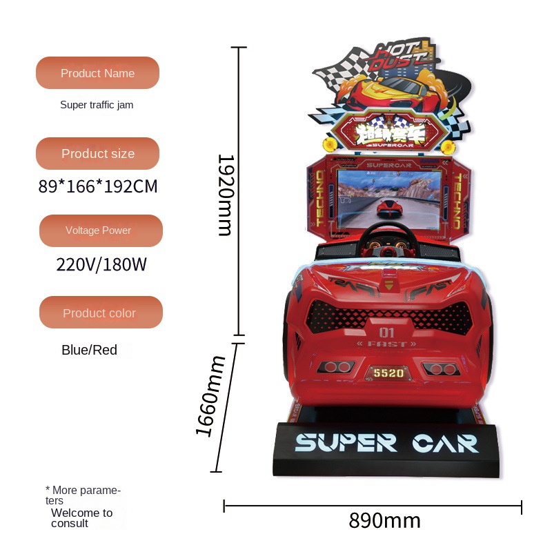 Coin Operated Arcade Game Mach - Racing Arcade Cabinet recension och pris